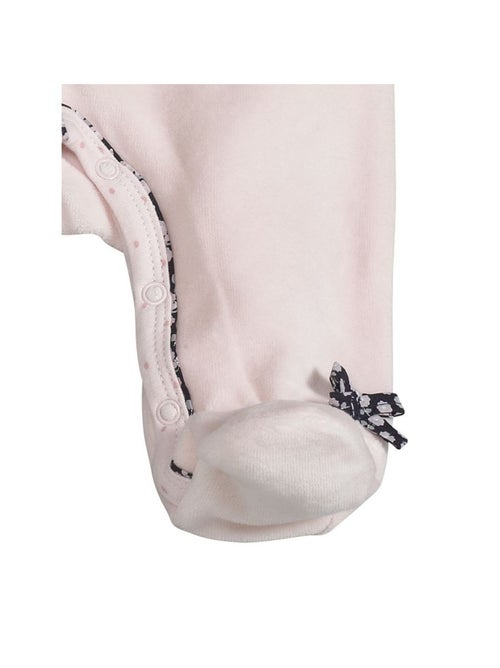 Pijama de terciopelo de manga larga para - SAUTHON - Kiabi