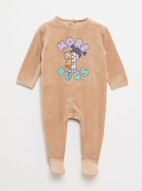 Pijama de terciopelo 'Disney' - Kiabi