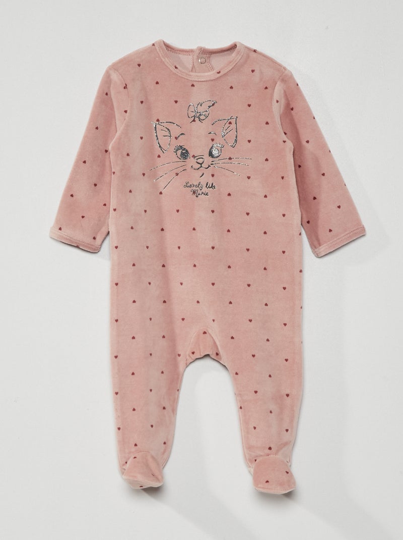 Pijama de terciopelo 'Disney' ROSA - Kiabi