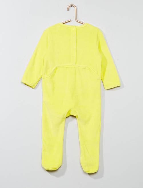 pijama amarillo bebe