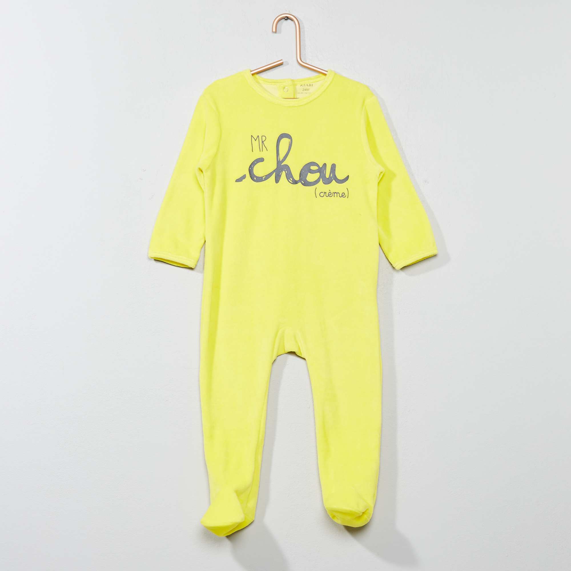 pijama amarillo bebe