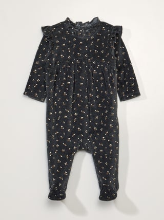 Pijama de terciopelo