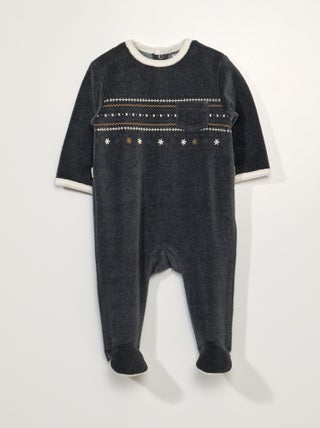 Pijama de terciopelo