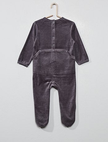 Niño 0-36 meses - Pijama de terciopelo - Kiabi