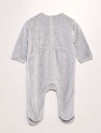 Pijama de terciopelo
