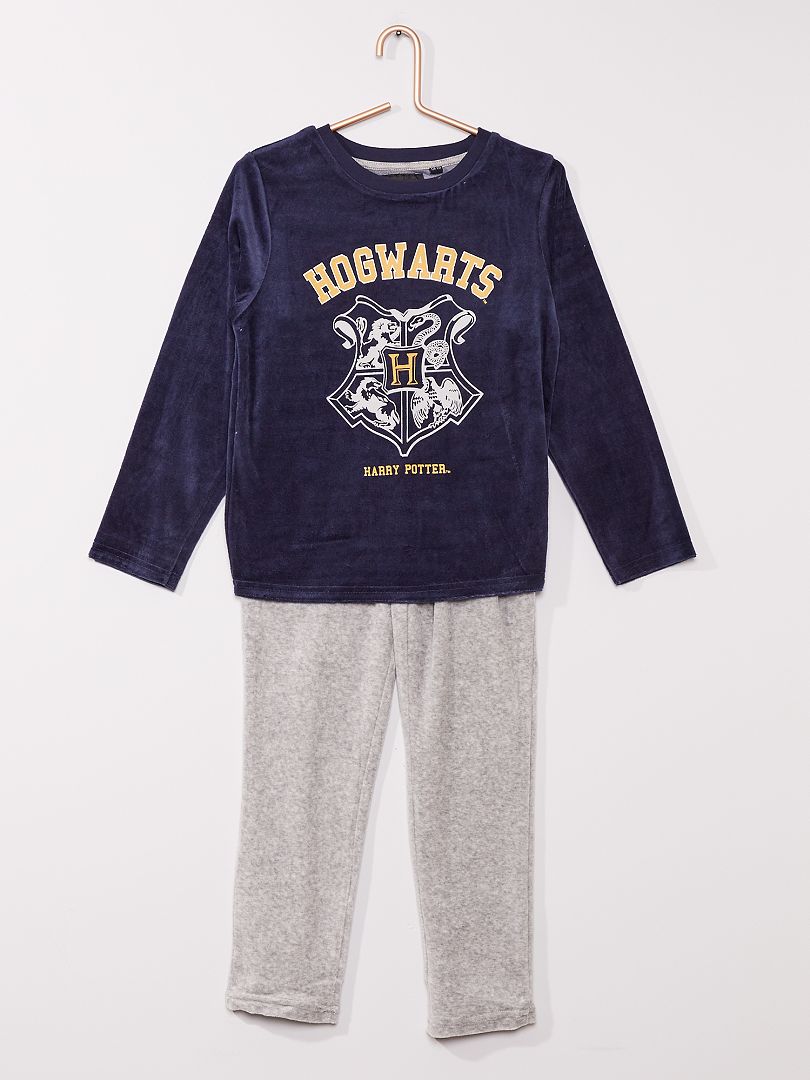 Pijama de terciopelo 'Harry Potter' azul - Kiabi