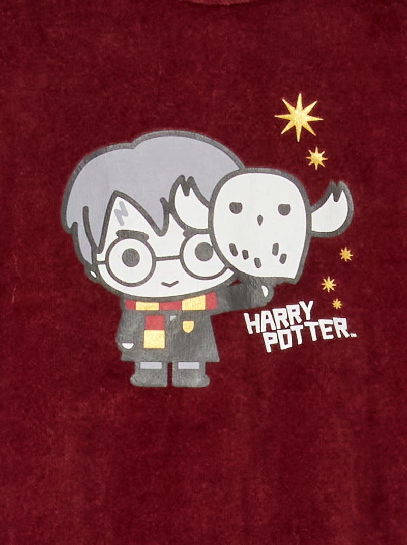 Pijama de terciopelo 'Harry Potter' ROJO - Kiabi