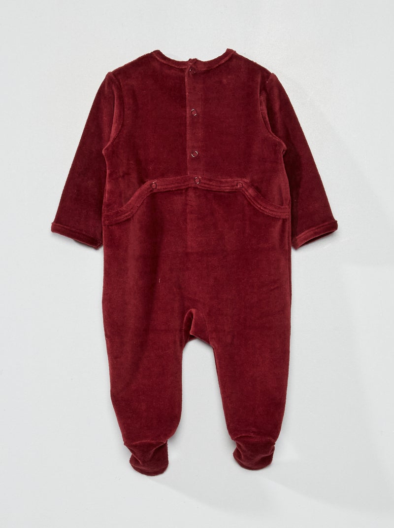 Pijama de terciopelo 'Harry Potter' ROJO - Kiabi