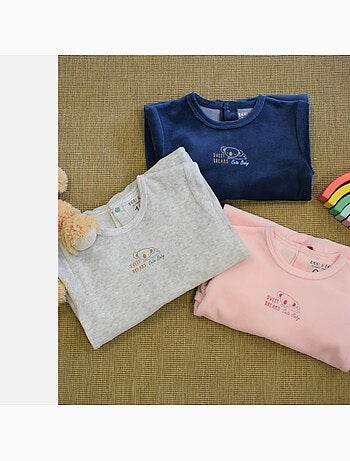 Pijama de terciopelo 'koala' 'DOO&BO'