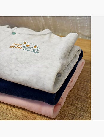 Pijama de terciopelo 'koala' 'DOO&BO'