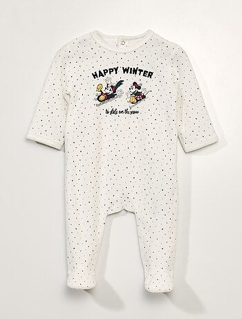 Pijama de terciopelo 'Mickey' - Kiabi