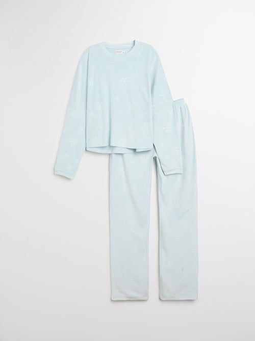 Pijama de terciopelo, MO Fashion - Kiabi Pijama de terciopelo, MO Fashion - Kiabi