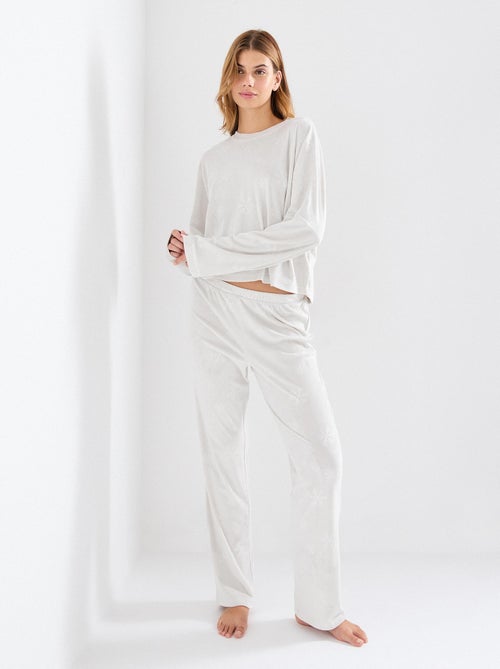 Pijama de terciopelo, MO Fashion - Kiabi