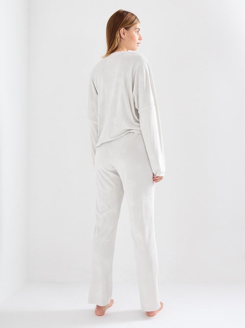 Pijama de terciopelo, MO Fashion - Kiabi