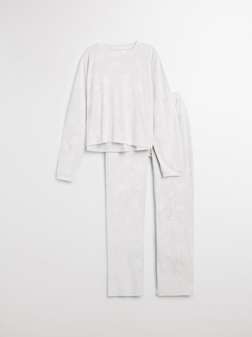 Pijama de terciopelo, MO Fashion - Kiabi