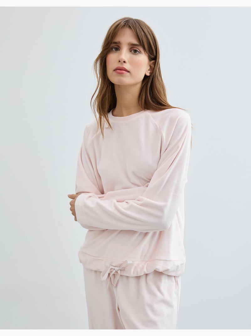 Pijama de terciopelo, MO Fashion Rosa - Kiabi