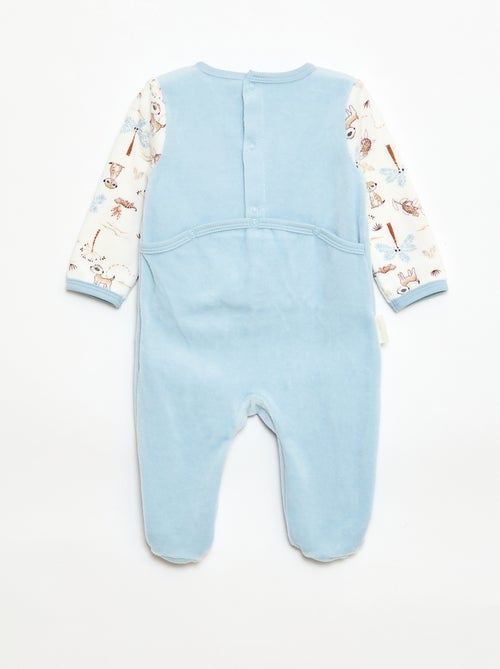 Pijama de terciopelo 'Petit Beguin' - Kiabi