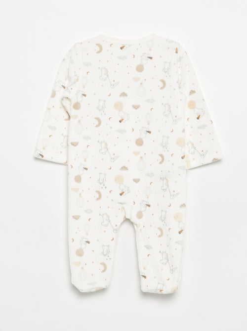 Pijama de terciopelo 'Petit Béguin' - Kiabi