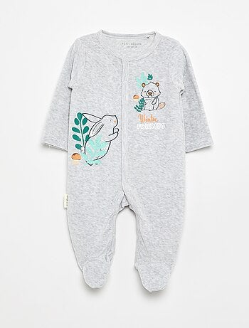Pijama de terciopelo "Petit Béguin