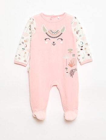 Pijama de terciopelo 'Petit Béguin'