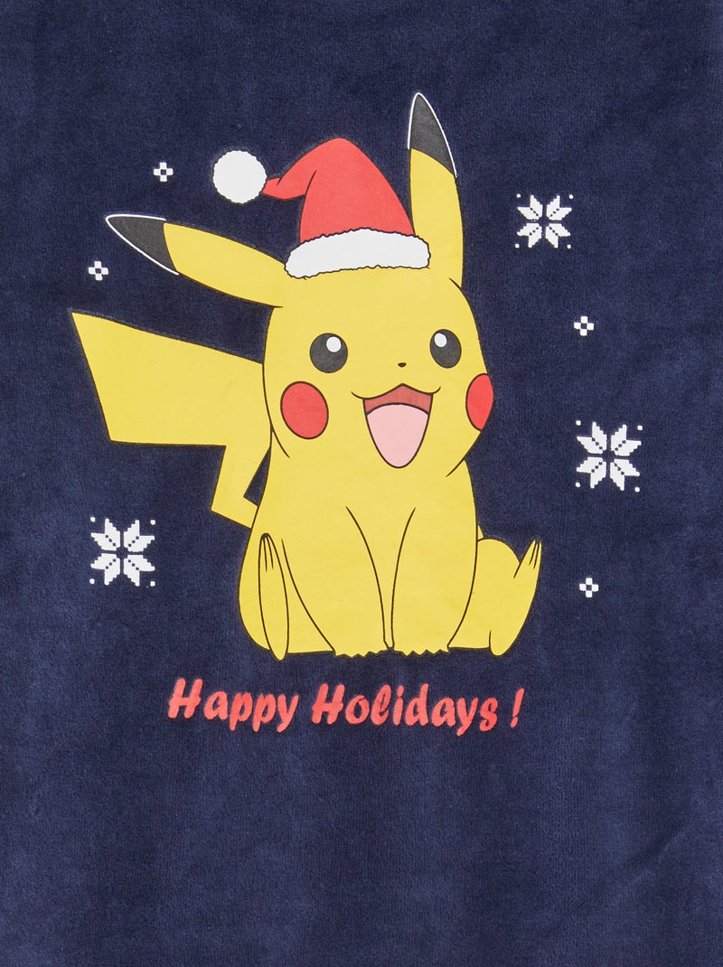 Pijama de terciopelo 'Pokémon' - 2 piezas AZUL - Kiabi