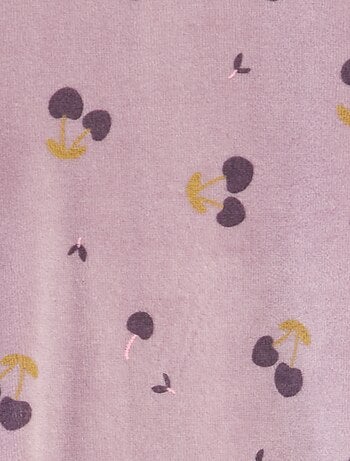 Pijama de terciopelo