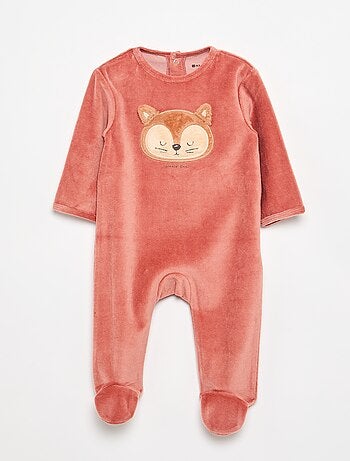 Pijama de terciopelo