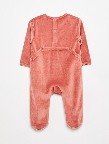 Pijama de terciopelo