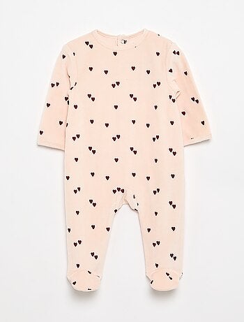 Pijama de terciopelo