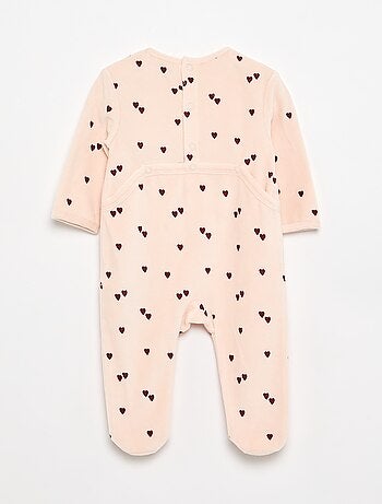 Pijama de terciopelo