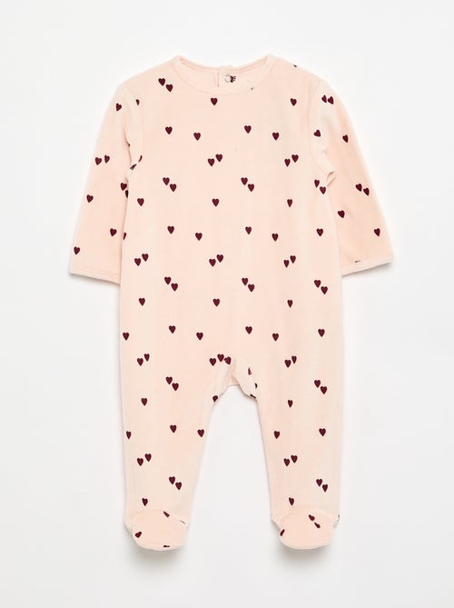 Pijama de terciopelo - Kiabi Pijama de terciopelo - Kiabi