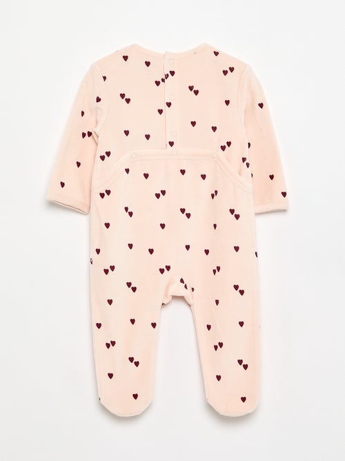 Pijama de terciopelo - Kiabi Pijama de terciopelo - Kiabi