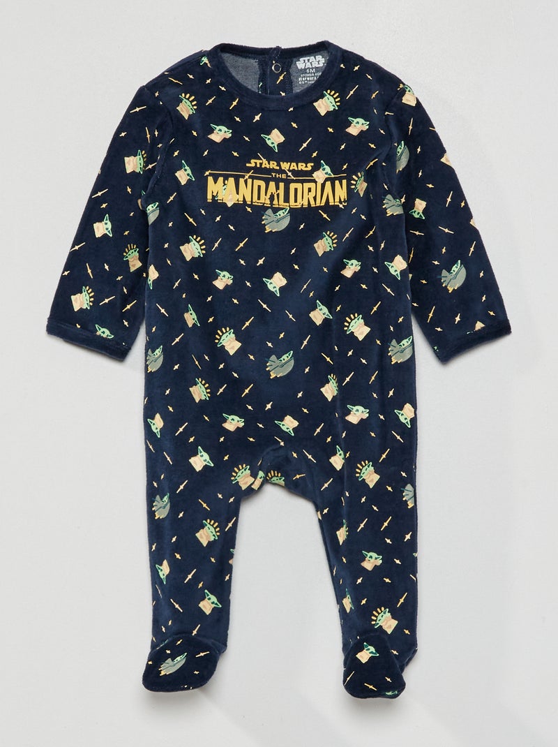 Pijama de terciopelo 'Star Wars' AZUL - Kiabi