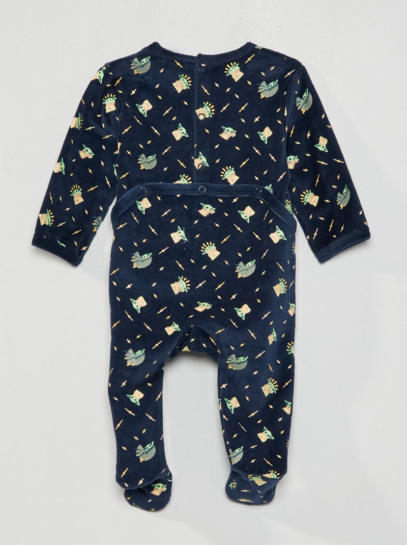 Pijama de terciopelo 'Star Wars' AZUL - Kiabi