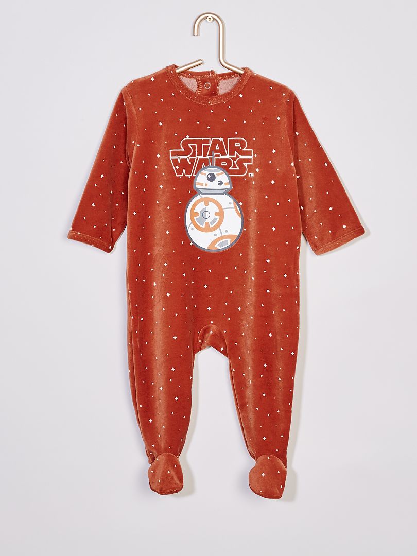 Pijama de terciopelo 'Star Wars' ROJO - Kiabi