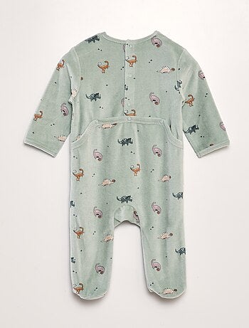 Pijama de terciopelo