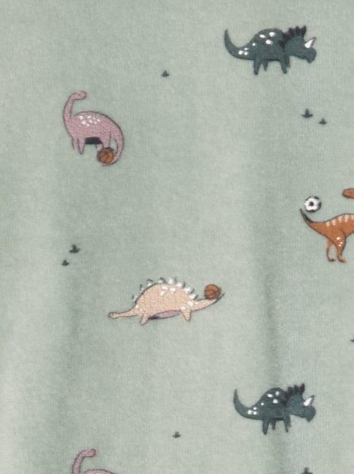 Pijama de terciopelo - Kiabi