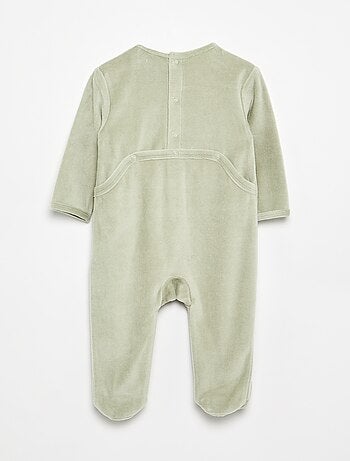 Pijama de terciopelo