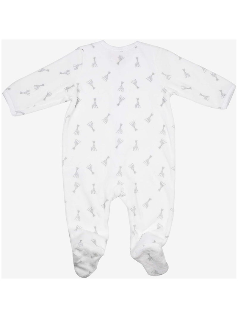 Pijama de una pieza estampado sophie la girafe® Blanco - Kiabi