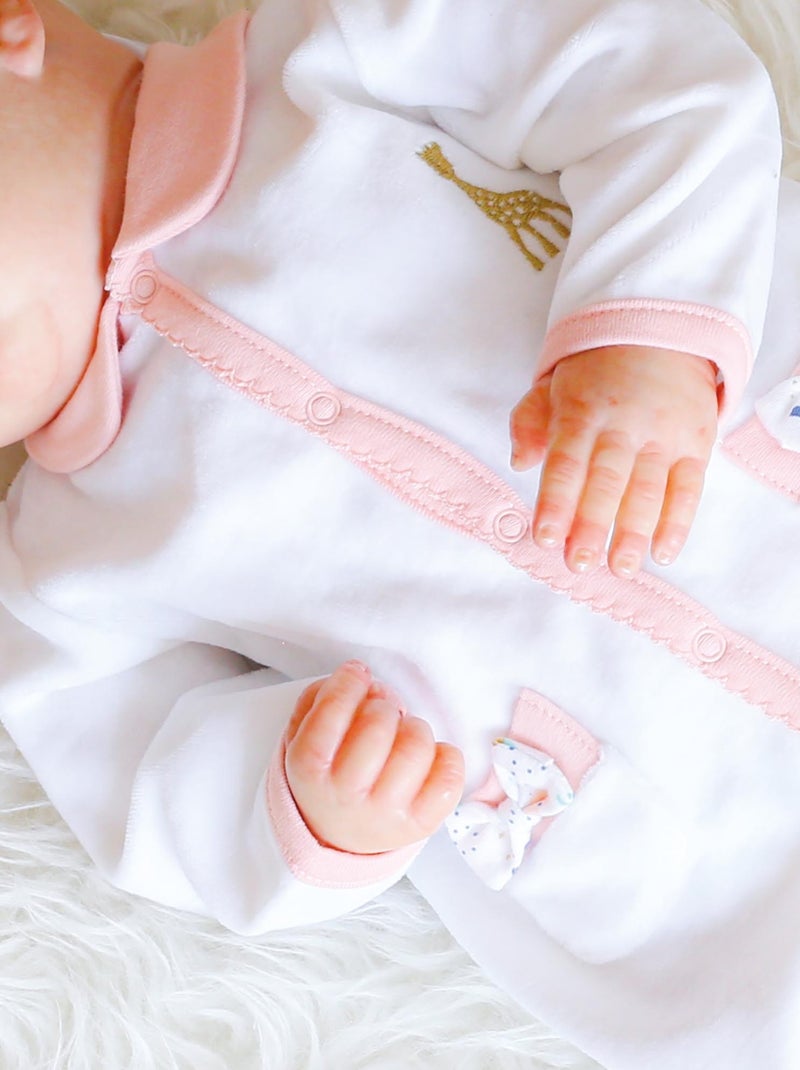 Pijama de una pieza sophie la girafe® Blanco - Kiabi