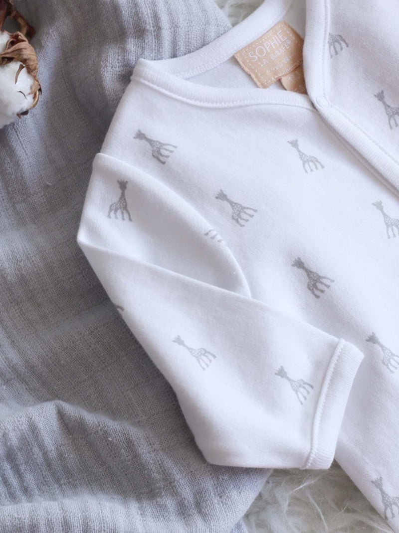 Pijama de una pieza sophie la girafe® Blanco - Kiabi