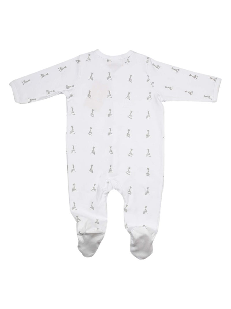 Pijama de una pieza sophie la girafe® Blanco - Kiabi