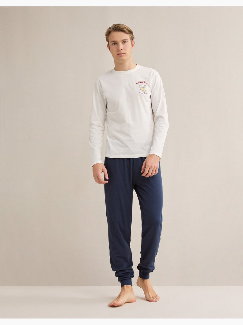Pijama del Día del Padre, MO Fashion Blanco - Kiabi