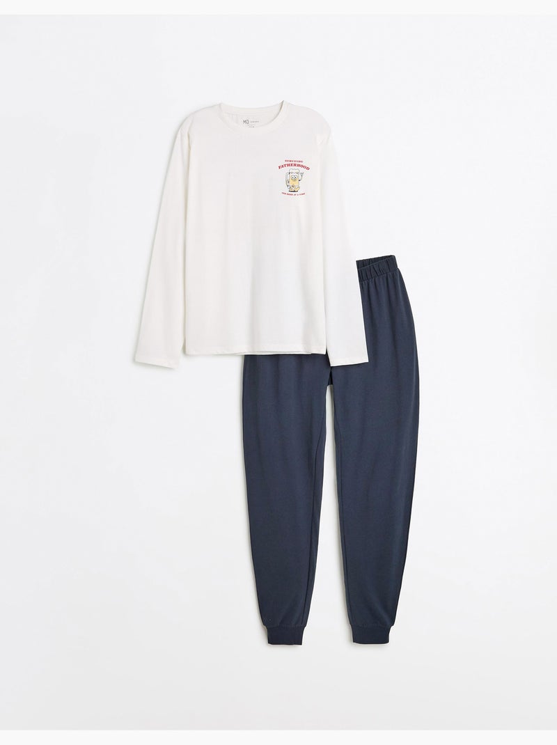 Pijama del Día del Padre, MO Fashion Blanco - Kiabi