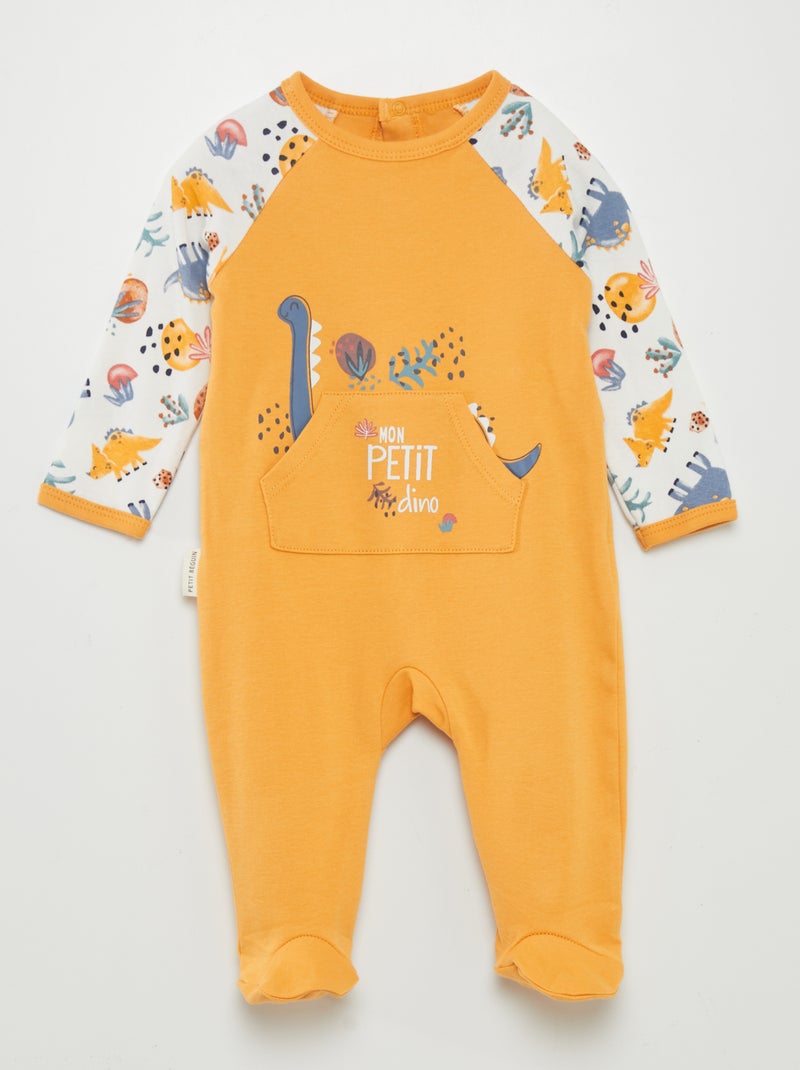 Pijama 'dinosaurios' AMARILLO - Kiabi