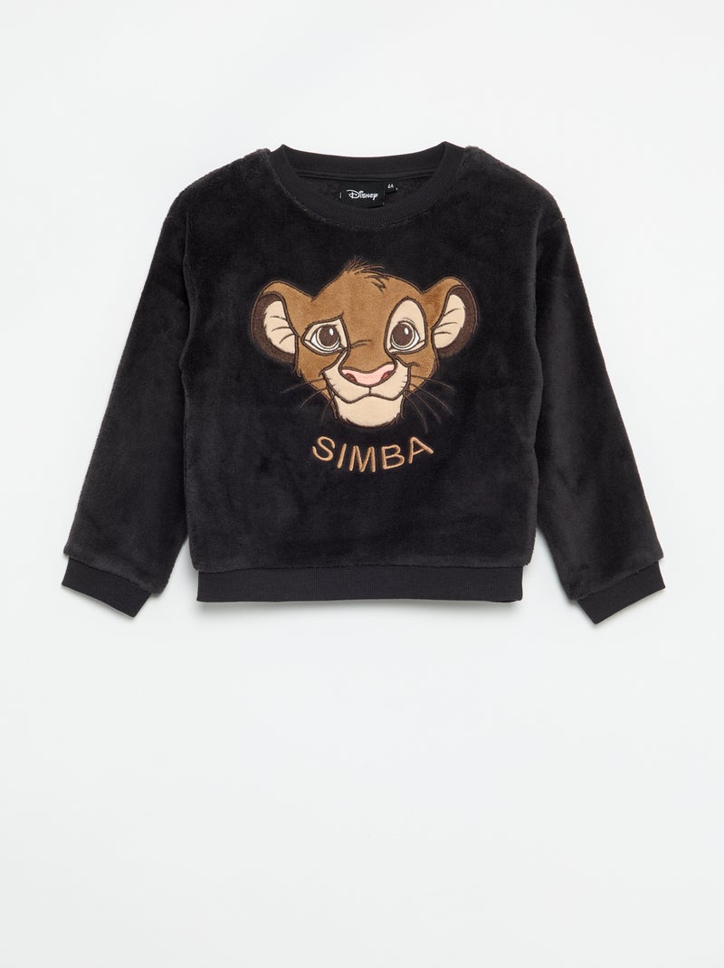 Pijama 'Disney' 2 piezas - Camiseta de manga larga + pantalón Gris - Kiabi