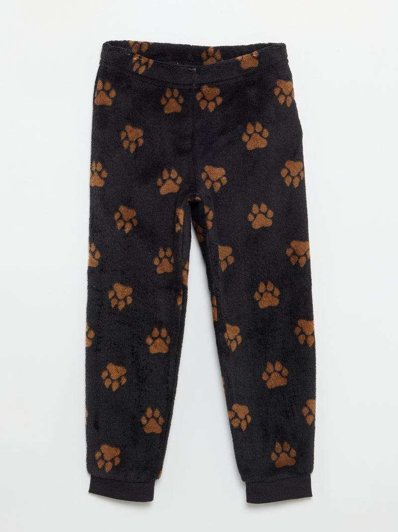 Pijama 'Disney' 2 piezas - Camiseta de manga larga + pantalón Gris - Kiabi