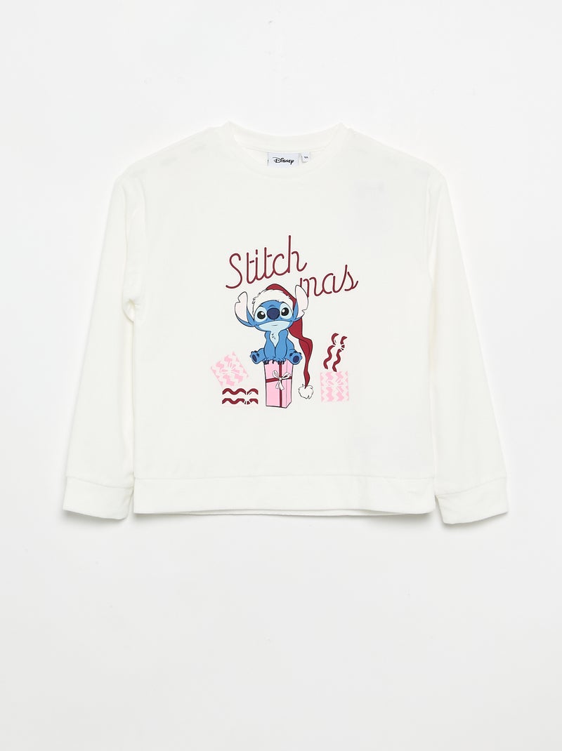 Pijama 'Disney' 2 piezas - Sudadera + pantalón Rojo - Kiabi