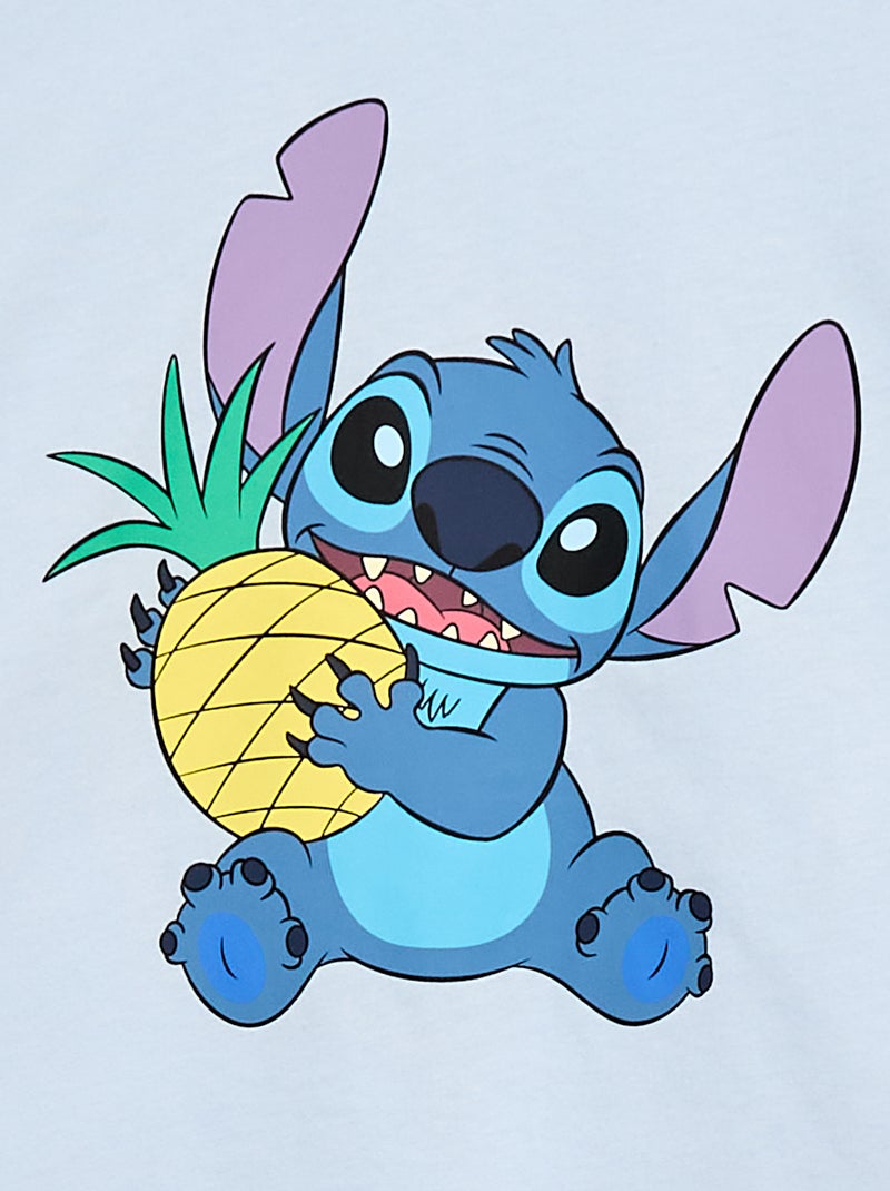 Pijama 'Disney' 2 piezas Pantalón corto + camiseta Azul - Kiabi