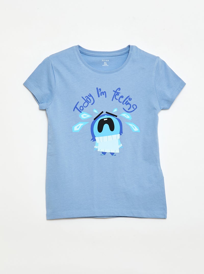 Pijama 'Disney' 2 piezas Pantalón corto + camiseta Azul - Kiabi